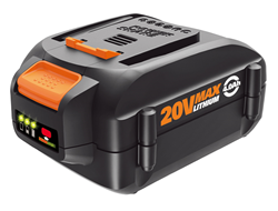 WORX Introduces 20 Volt MAX 4.0 Ah Battery Extends Lawn and Garden